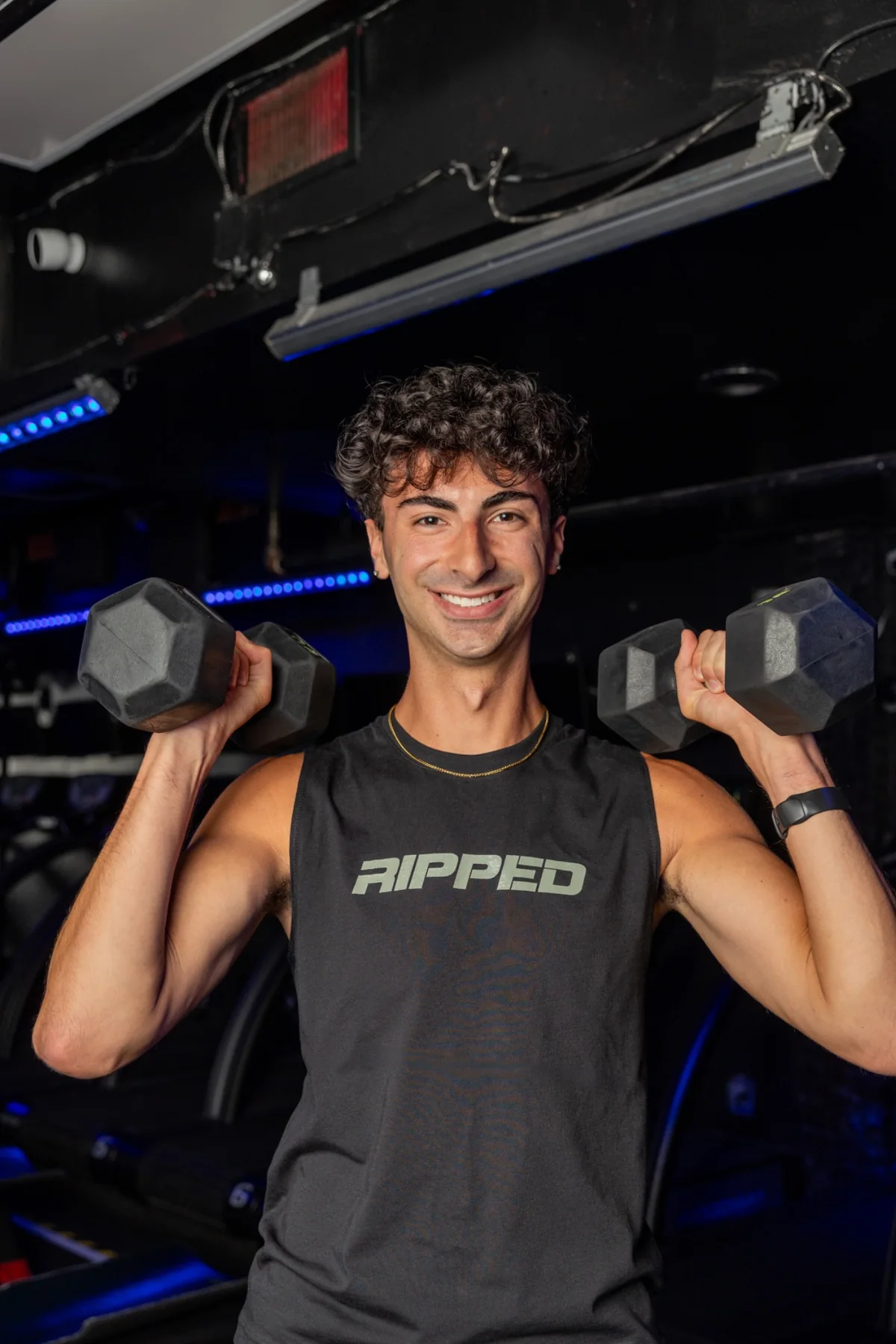 RippedPHL dumbbell strength training